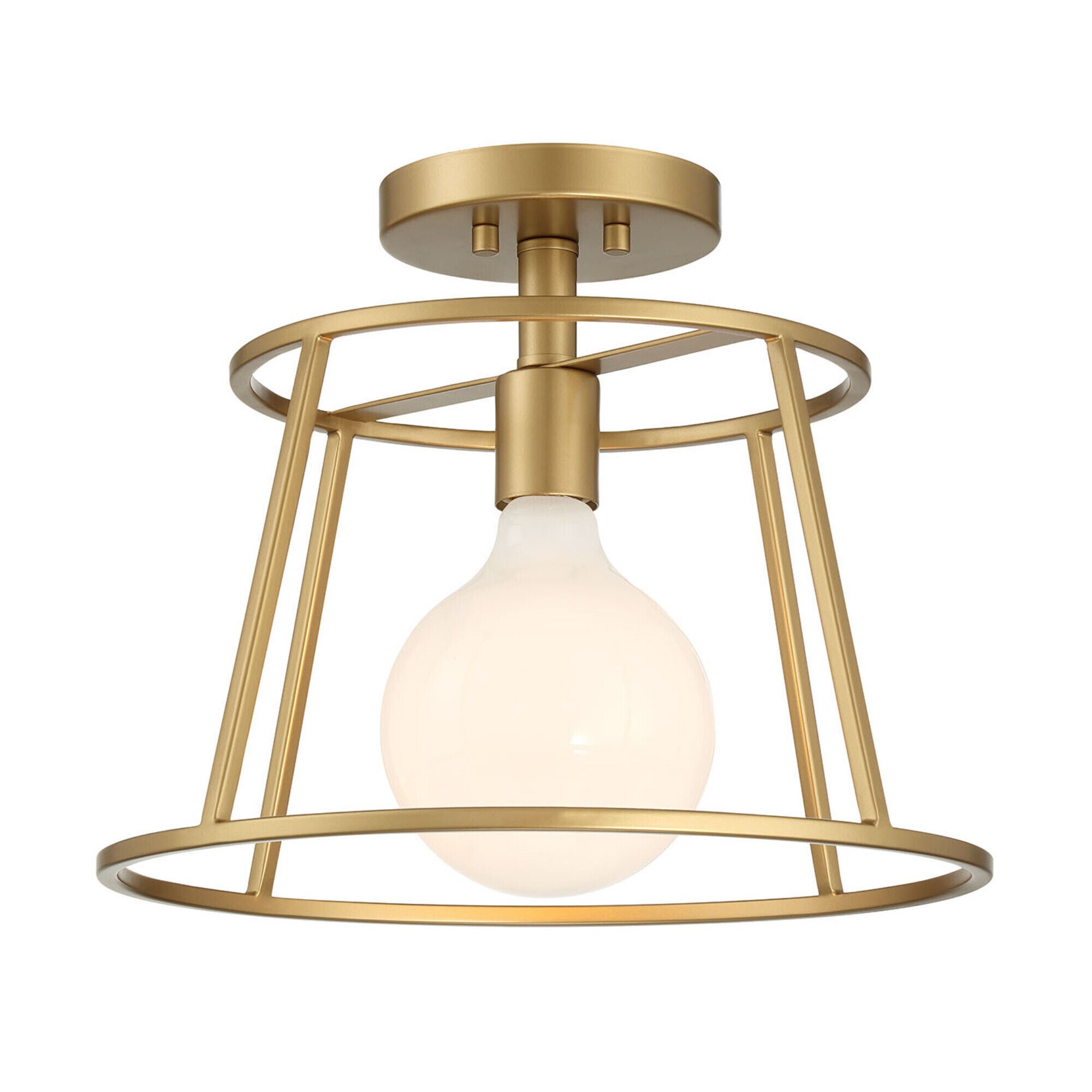 13 Inch Semi Flush Mount,